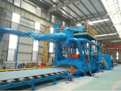 Steel Plate/H Beam Shot Blasting Machine