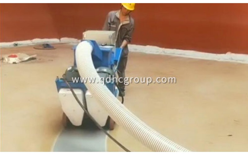 路面拋丸機(jī)裝車發(fā)往艦隊